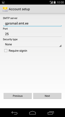 E Posti Seadistamine Android Operatsioonisusteemiga Telefonides Digitark